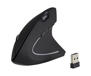 Mus - Inter-Tech Eterno KM-206R - Vertical mouse - 6 - Svart - 88884101