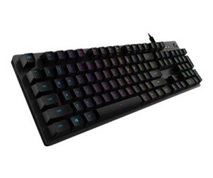 Tastatur - Logitech G512 Carbon GX Brown - US - Gamingtastatur - Universal - Svart - 920-009352