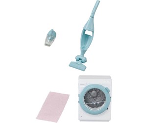 Dukker, Bamser & Utstyr - Sylvanian Families Laundry & Vacuum Cleaner - 5445