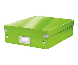 Arkivering & Oppbevaring - Leitz Sorteringsboks Click&Store  WOW Medium Grønn - 60580054