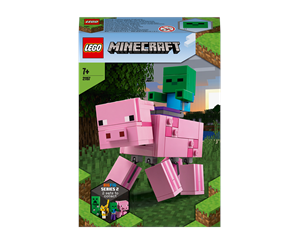 LEGO® - LEGO Minecraft 21157 BigFig gris med zombieunge - 21157