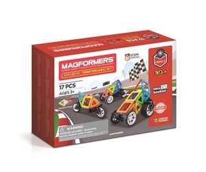 Kreative leker - Magformers Transform Vehicle set 17 pcs - 3068