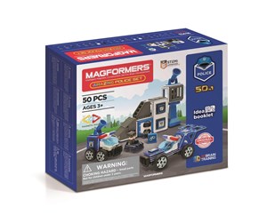 Kreative leker - Magformers Police set 50 pcs - 3070