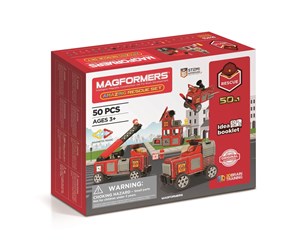 Kreative leker - Magformers Rescue set 50 pcs - 3071