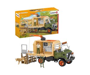 Schleich - Schleich Stor truck berging av dyr - 42475