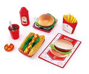 Treleker - Hape Fast Food Set - 6113