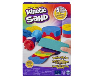 Kreative leker - Kinetic Sand Rainbow Mix Set - 6053691