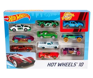 Leketøysbil - Hot Wheels Cars 10-Pack - random designs - 965-0118