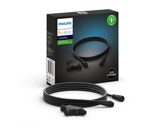 Smarthus - Philips Hue Outdoor LV Cable 2.5M + T-part - 915005935501