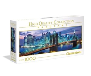 Puslespill - Clementoni 1000 pcs. High Quality Collection Panorama NEW YOR - 39434