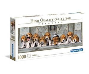 Puslespill - Clementoni 1000 pcs. High Quality Collection Panorama BEAGLES Gulv - 39435