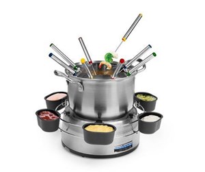 Andre kjøkkenapparater - Princess 172680 Stainless steel fondue family set 1.2 L. - PRI1726680