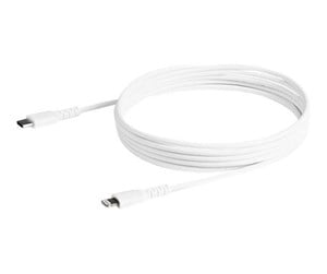 Skjermkabel - StarTech.com 2m / 6.6ft USB C to Lightning Cable - MFi Certified - White - Lightning cable - Lightning / USB 2.0 - 2 m - RUSBCLTMM2MW