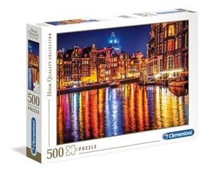 Puslespill - Clementoni 500 pcs. High Quality Collection AMSTERDAM - 35037