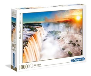 Puslespill - Clementoni 1000 pcs. High Color Collection WATERFALL - 39385