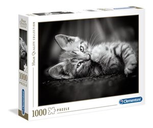 Puslespill - Clementoni 1000 pcs. High Color Collection KITTY - 39422