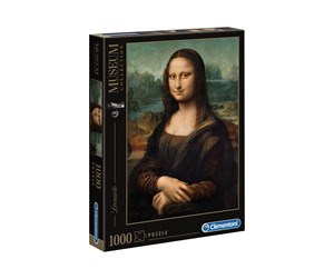 Puslespill - Clementoni Museum Collection - Leonardo da Vinci - Gioconda - 8005125314133