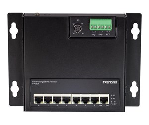 Switch/splitter - TRENDnet TI-PG80F - Industrial - switch - 8 ports - unmanaged - TI-PG80F