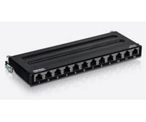 Tilbehør - TRENDnet TC-P12C6AS - patch panel - 0.5U - TC-P12C6AS