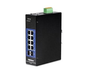 Switch/splitter - TRENDnet TI-G102i 10-Port Industrial Gigabit L2 Managed DIN-Rail Switch - TI-G102I