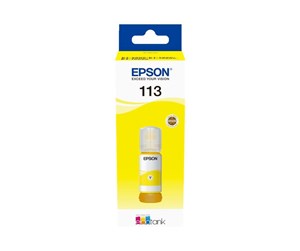 Printertilbehør blekk/toner - Epson EcoTank 113 Yellow Ink - Blekkrefill Yellow - C13T06B440