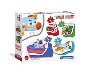 Puslespill - Clementoni My First Puzzles - Vehicles Gulv - 20811