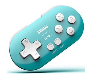 Spill - Tilbehør - 8BitDo Zero 2 Turquoise Edition - Controller - Android - 6922621501121