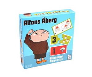 Puslespill - Barbo Toys Alfons Åberg - Fun with Math INT Gulv - 7801