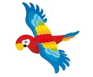 Barnerom - Goki Wooden Swing Figure Parrot - GK454