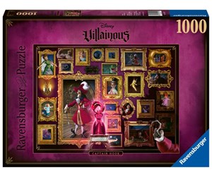 Puslespill - Ravensburger Villainous: Capt. Hook 1000p - 150229