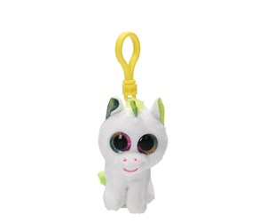 Dukker, Bamser & Utstyr - Ty Beanie Boos Keychain Unicorn - Pixy - 0895029