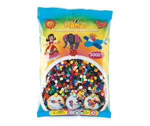 Kreative leker - Hama Ironig Beads Mix 3000pcs. - 201-67