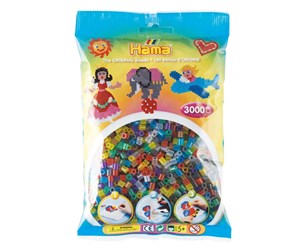 Kreative leker - Hama Ironing Beads mix-transparent 3000pcs. - 201-53