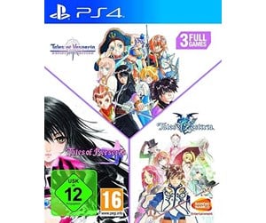 Spill - Tales Of Compilation: Vesperia + Berseria + Zestiria - Sony PlayStation 4 - RPG - 3391892007947