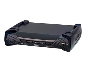 Repeater & Transceiver - ATEN ALTUSEN KE9952R 4K DisplayPort Single Display KVM over IP Receiver with PoE - KE9952R-AX