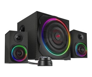 Høyttalere - PC - Speed-Link SPEEDLINK GRAVITY CARBON RGB - 2.1 kanaler - SL-830100-BK