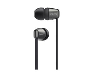 Hodetelefoner - Sony WI-C310 - earphones with mic - WIC310B.CE7