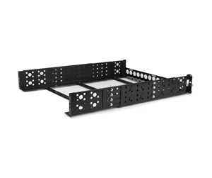 Rackskap - StarTech.com UNIRAILS2U 2U Universal Rack Mount Rails - for 19in Server Rack Enclosure or Cabinet - Adjustable A/V Rack Rails - UNIRAILS2U