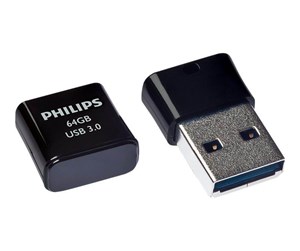 Minnepenn - Philips FM64FD90B Pico Edition 3.0 - USB flash drive - 64 GB - 64GB - Minnepenn - FM64FD90B/00