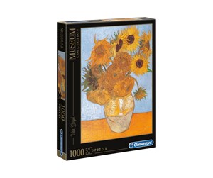 Puslespill - Clementoni Museum Collection - Van Gogh - Sunflowers - 8005125314386