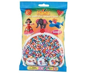 Kreative leker - Hama Ironing Beads mix - Zebra (201-90) 3000pcs. - 201-90