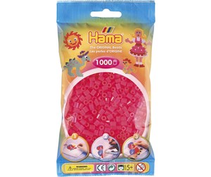 Kreative leker - Hama Ironing beads-Fuchsia (032) 1000pcs. - 207-32