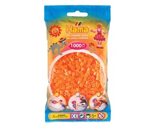 Kreative leker - Hama Ironing beads-Orange Neon (038) 1000pcs. - 207-38