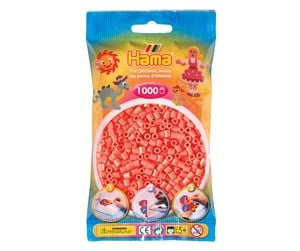 Kreative leker - Hama Ironing beads-Red Pastel (044) 1000pcs. - 207-44