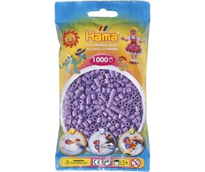 Kreative leker - Hama Ironing beads-purple Pastel (045) 1000pcs. - 207-45