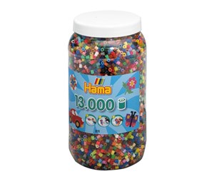 Kreative leker - Hama Ironing beads in Pot-Mix (068) 13.000pcs. - 211-68