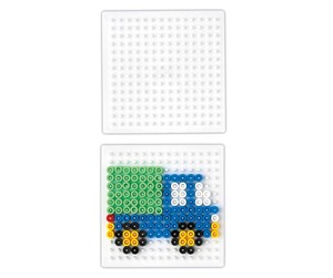 Kreative leker - Hama Ironing Beads Plate-Square Small - 220