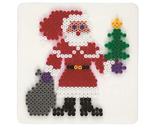 Kreative leker - Hama Ironing Beads Pegboard-Santa Claus - 284