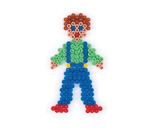 Kreative leker - Hama Ironing Beads Pegboard-Boy - 286