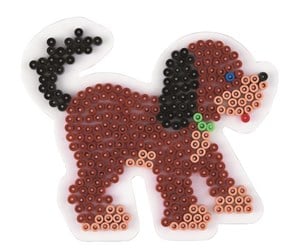 Kreative leker - Hama Ironing Beads Pegboard-Dog - 287